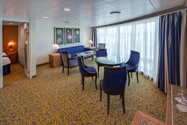 RCI, Serenade of the Sea, Ocean View Suite 2 Bedroom 3